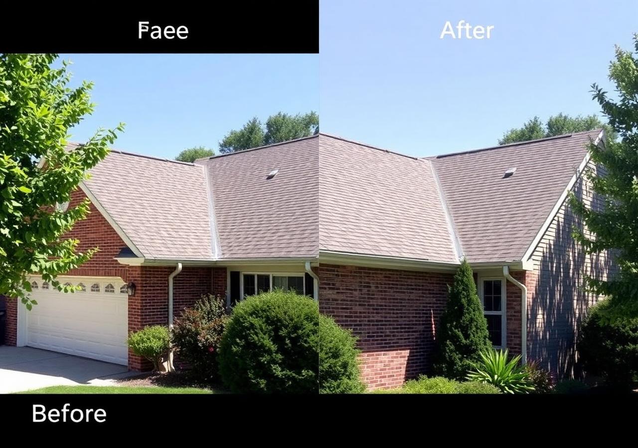 After new roof